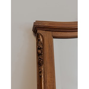 Miroir art déco en bois n°1118