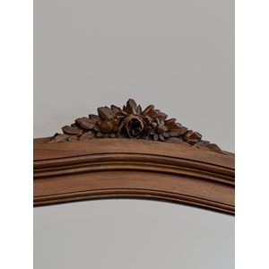 Miroir art déco en bois n°1118