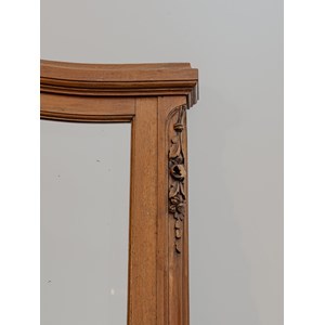 Miroir art déco en bois n°1118