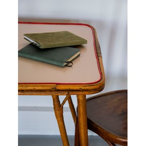 Table à manger en bambou clair n°1143