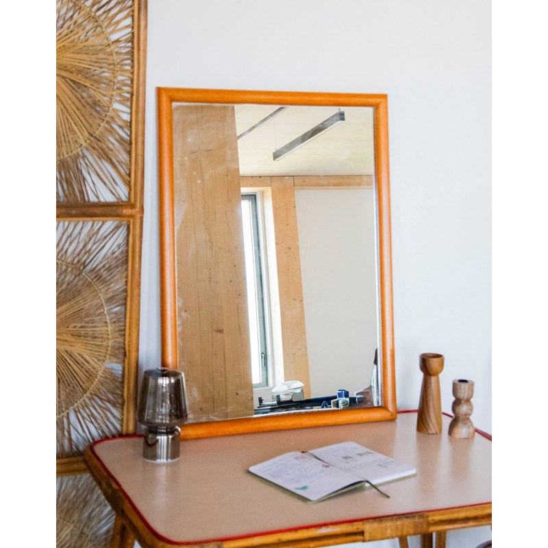 Miroir rectangulaire en bois n°1022