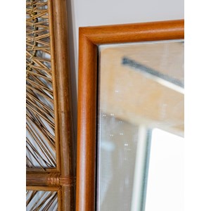 Miroir rectangulaire en bois n°1022