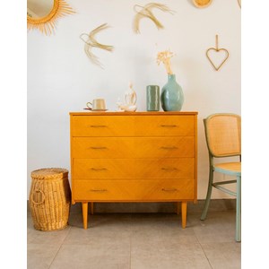 Grande commode en chêne clair n°441