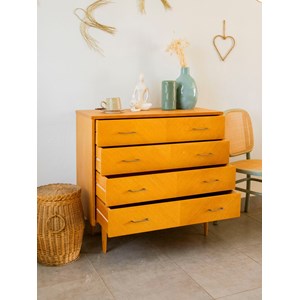 Grande commode en chêne clair n°441