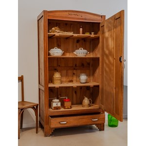 Armoire art déco en bois n°404