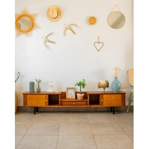 Grande enfilade basse en bois n°456