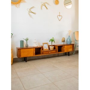 Grande enfilade basse en bois n°456