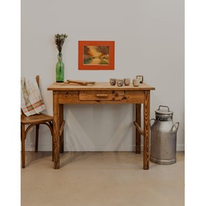 Romy, la table à manger en bois n°1294