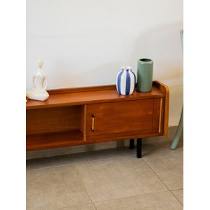 Enfilade basse en bois foncé n°448