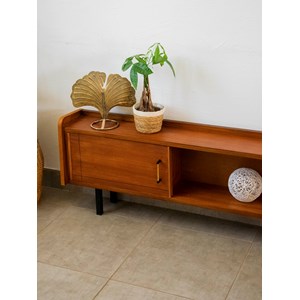 Enfilade basse en bois foncé n°448