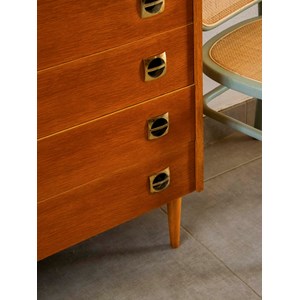 Commode sixties en bois n°587