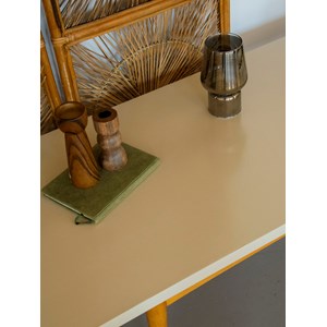 Table basse crème en bois n°911
