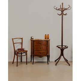 Petit buffet en bois et marbre n°888