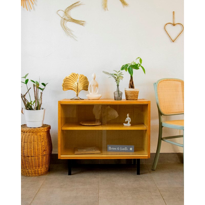 Vitrine en chêne clair n°208