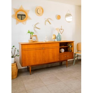 Grande enfilade en bois foncé n°459