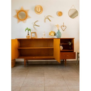 Grande enfilade en bois foncé n°459