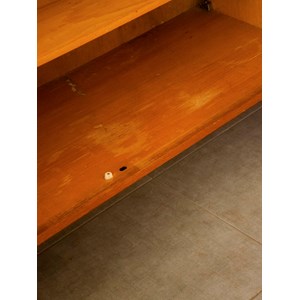 Grande enfilade en bois foncé n°459