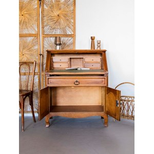 Secrétaire en bois foncé n°170
