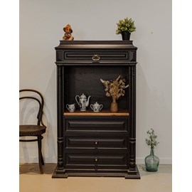 Valery, le semainier en bois noir n°85