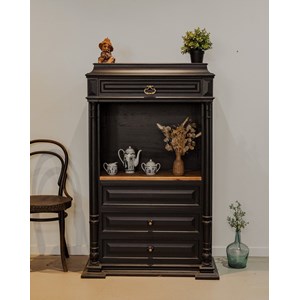 Valery, le semainier en bois noir n°85
