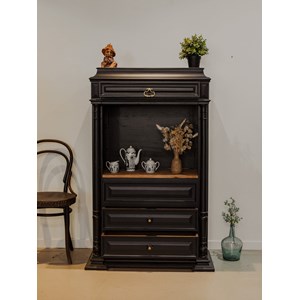 Valery, le semainier en bois noir n°85