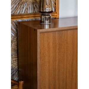 Bibliothèque en bois foncé n°710