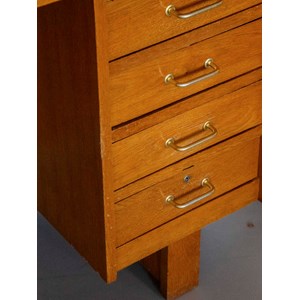 Bureau scandinave en bois clair n°526