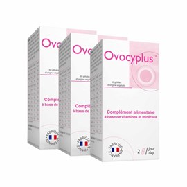 Fertilité féminine - complément alimentaire ovocyplus x 3 - qualité des ovules