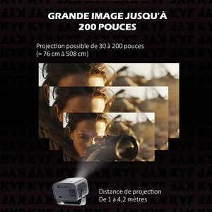 4k android 13  + enceinte 60w