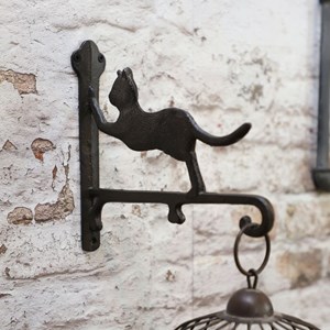 Potence murale fonte marron 26 x 23 cm