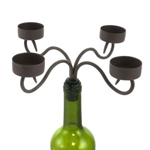 Bougeoir chandelier 4 bougies 22.50 x 22.50 cm
