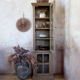 Armoire 2 portes rangement chambre salle de bain bois marron 196cm