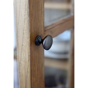 Armoire 2 portes rangement chambre salle de bain bois marron 196cm