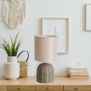 Lampe de table en céramique - folio