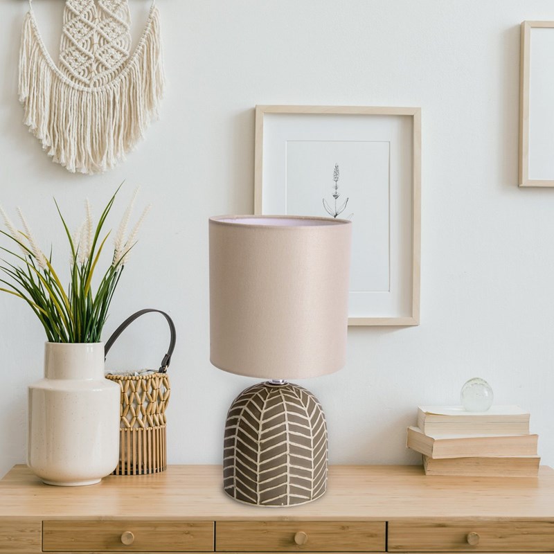 Lampe de table en céramique - folio