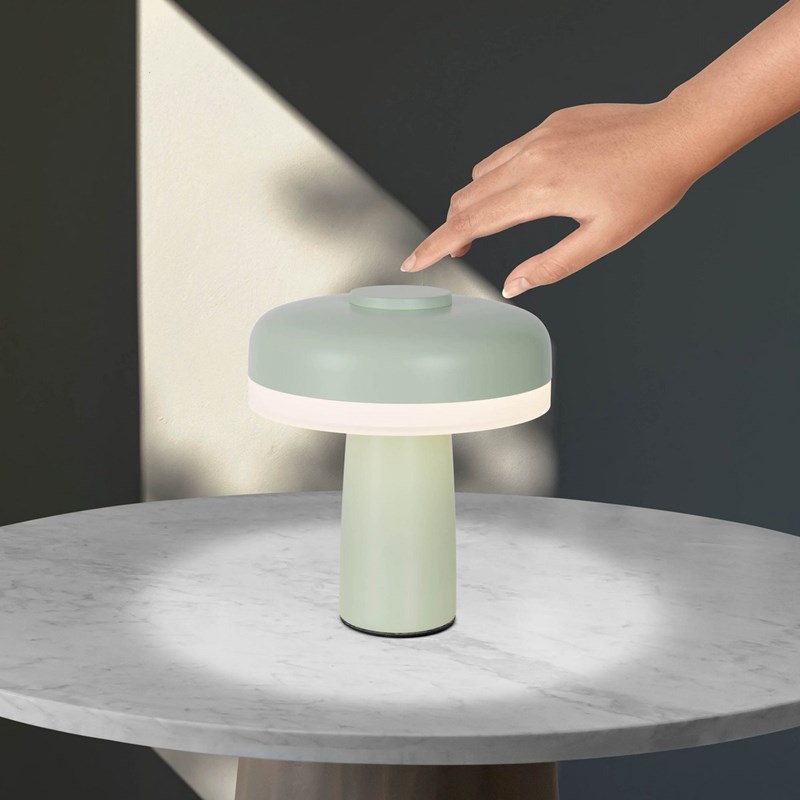Lampe de table sans fil pilu - verte