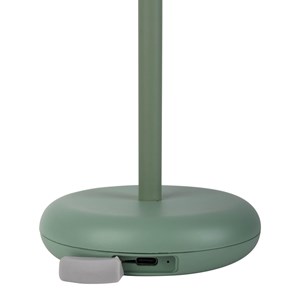 Lampe de table à batterie pasi - vert menthe