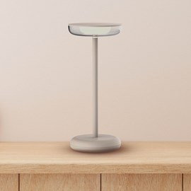 Lampe de table à batterie pasi - beige
