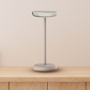 Lampe de table à batterie pasi - beige