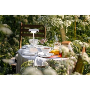 Lampe de table à batterie pasi - blanc