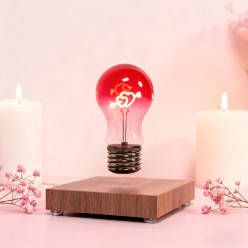 Ampoule en lévitation red love nofall up