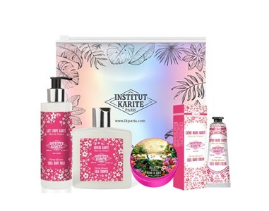 Trousse holographique fleur de cerisier