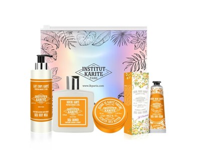 Trousse holographique amande et miel