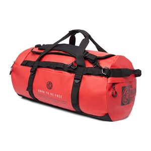Sac à dos voyage 70l latitude rouge ergonomique résistant outdoor Rouge