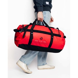 Sac à dos voyage 70l latitude rouge ergonomique résistant outdoor Rouge