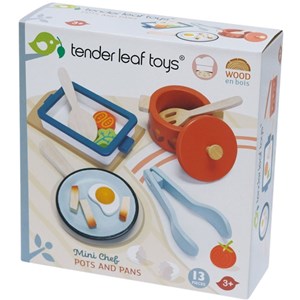 Kit de casserole et poêle en bois