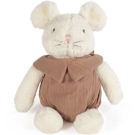 Peluche souris poppy cannelle (25 cm)