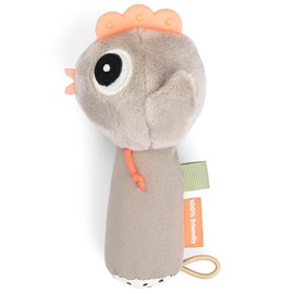 Hochet sensoriel tiny farm sable