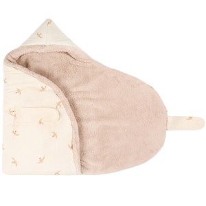 Couverture nomade hiver baby nest wabi-sabi nude haiku birds natural