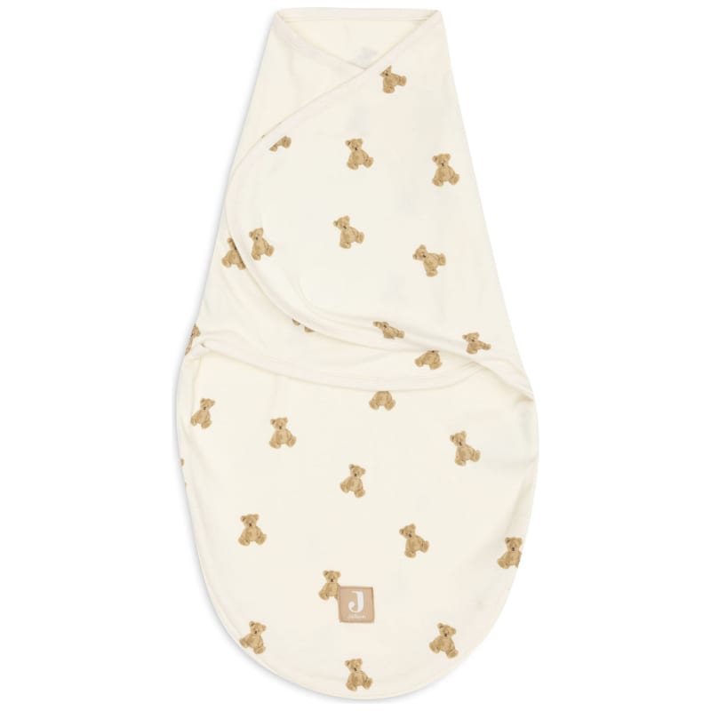 Couverture d'emmaillotage mini teddy bear (0-3 mois)